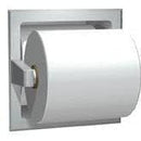 ASI 7403-B Commercial Toilet Paper Dispenser, Recessed-Mounted, Stainless Steel w/ Bright-Polished Finish - TotalRestroom.com