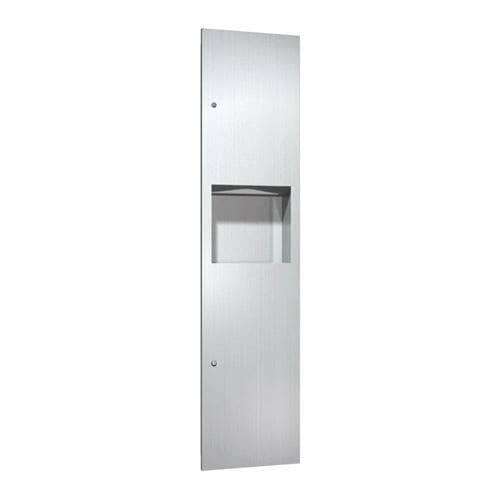 ASI 6467-9 Combination Commercial Paper Towel Dispenser/Waste Receptacle, Surface-Mounted, Stainless Steel - TotalRestroom.com