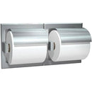 ASI 74022-S-R-009 Commercial Toilet Paper Dispenser, Recessed-Mounted, Stainless Steel w/ Satin Finish - TotalRestroom.com