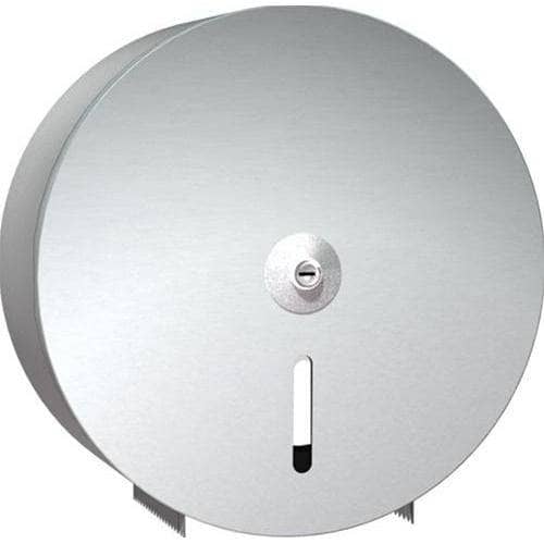 ASI 0042 Commercial Toilet Paper Dispenser, Surface-Mounted, Stainless Steel w/ Satin Finish - TotalRestroom.com