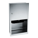 ASI 045210AC Automatic Commercial Paper Towel Dispenser, Recessed-Mounted, Stainless Steel