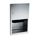 ASI 045210A-6 Automatic Commercial Paper Towel Dispenser, Recessed-Mounted, Stainless Steel