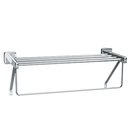 ASI 7310-24B, Towel Shelf w/Drying Rod, 1/4" Diameter x 24" Length, Stainless Steel w/ Bright-Polished Finish