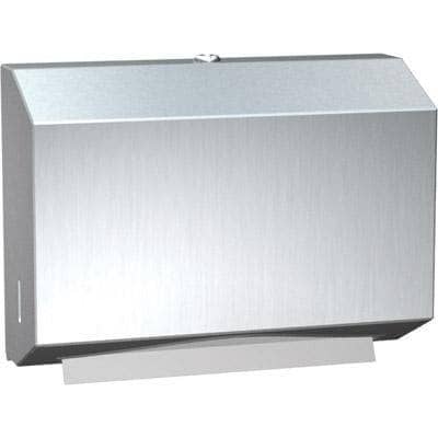 ASI 0215 Commercial Paper Towel Dispenser, Surface-Mounted, Stainless Steel - TotalRestroom.com