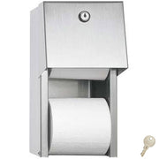 ASI 0030 Commercial Toilet Paper Dispenser, Surface-Mounted, Stainless Steel w/ Satin Finish