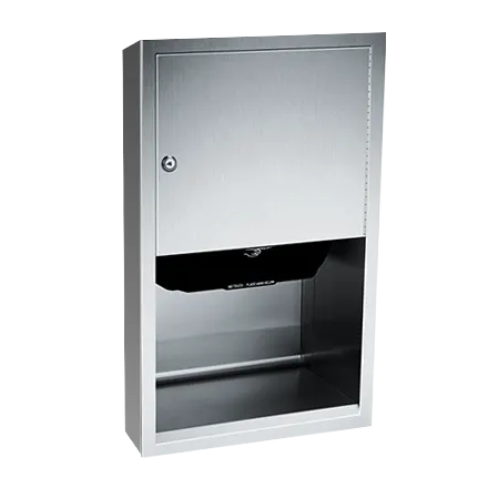 ASI 045210AC-9 Automatic Commercial Paper Towel Dispenser, Surface-Mounted, Stainless Steel