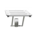 ASI 8207 Commercial Folding Seat, 18" W x 16" D, Stainless Steel - TotalRestroom.com