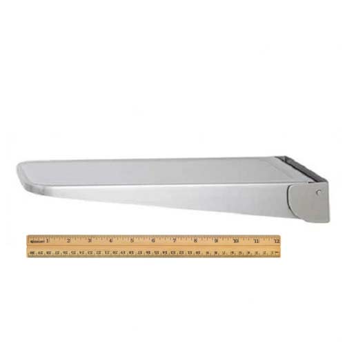 ASI 0698 Commercial Restroom Utility Shelf, 5-3/16"W x 12-7/16" L, Surface-Mounted, Stainless Steel