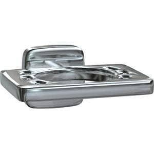 ASI 7335-S Commercial Toothbrush/Tumbler Holder, Surface-Mounted, Stainless Steel w/ Satin Finish - TotalRestroom.com