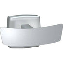 ASI 7345-B Commercial Heavy-Duty Double Robe Hook, Stainless Steel w/ Satin Finish - TotalRestroom.com
