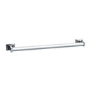 ASI 0755-Z18 Towel Bar 18"Length, Surface-Mounted, Round, Chrome Plated Zamak - TotalRestroom.com