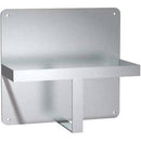 ASI 0556 Commercial Bedpan Urinal Holder Rack, 12" W x 27" H x 6" D, Surface-Mounted, Stainless Steel - TotalRestroom.com