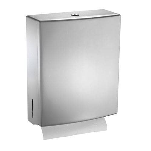 ASI 20210 Commercial Paper Towel Dispenser, Roval-Surface-Mounted, Stainless Steel - TotalRestroom.com