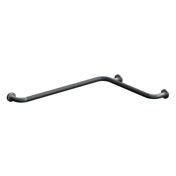 ASI 3556-P (54 x 36 x 1.5) Commercial Grab Bar, 1-1/2" Diameter x 36" Length, Exposed-Mounted, Stainless Steel (Peened)