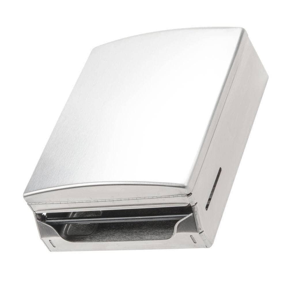 Bobrick B-4262 Commercial Paper Towel Dispenser, Surface-Mounted, Stainless Steel - TotalRestroom.com