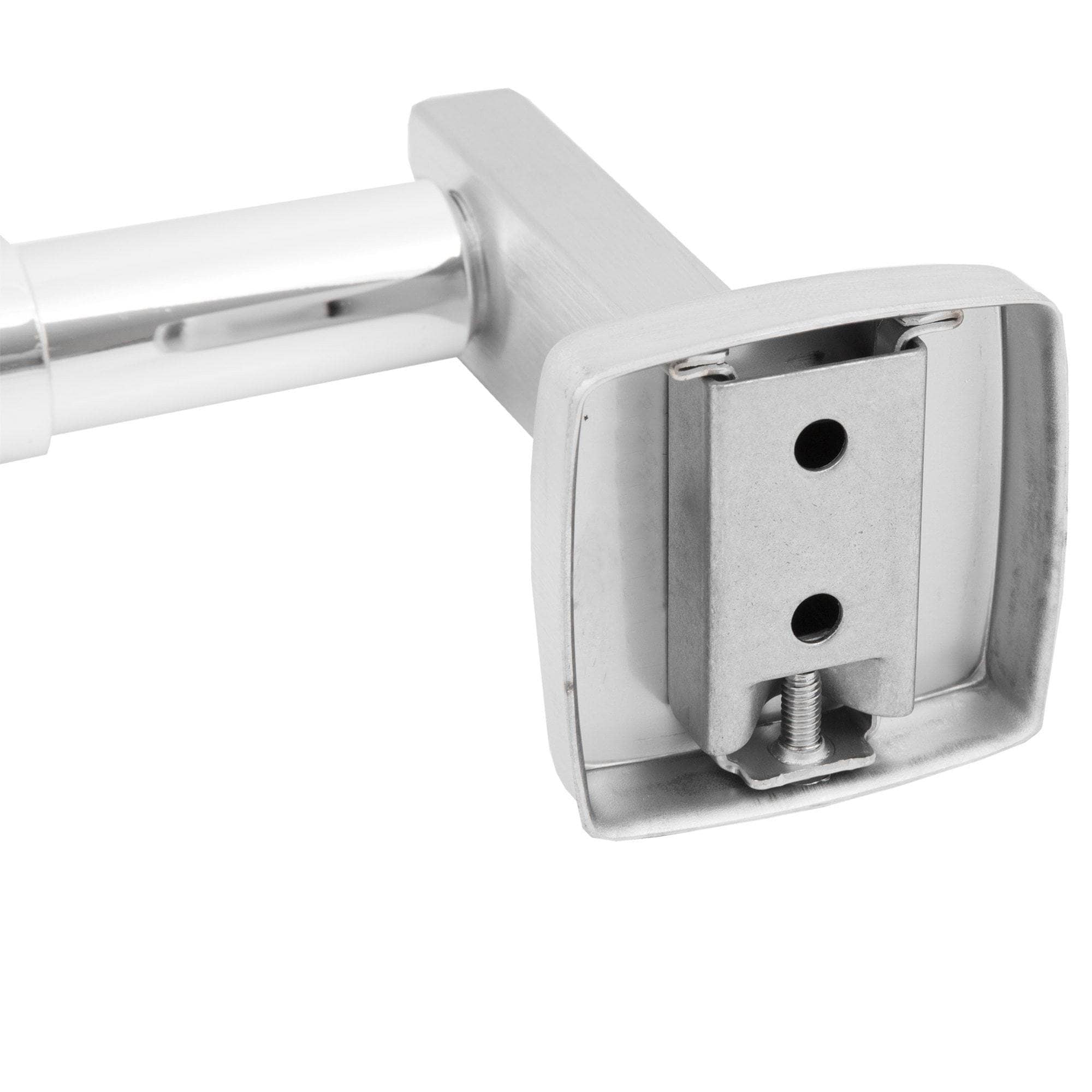 Bobrick B-76857 Commercial Toilet Paper Dispenser, Surface-Mounted, Stainless Steel w/ Satin Finish - TotalRestroom.com