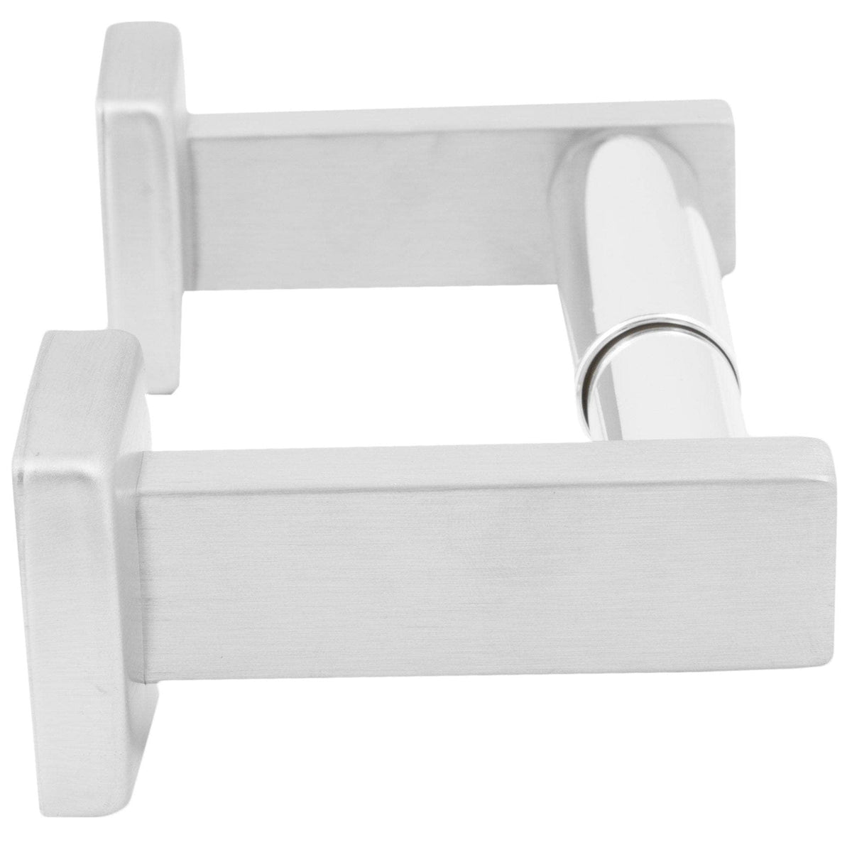 Bobrick B-76857 Commercial Toilet Paper Dispenser, Surface-Mounted, Stainless Steel w/ Satin Finish - TotalRestroom.com