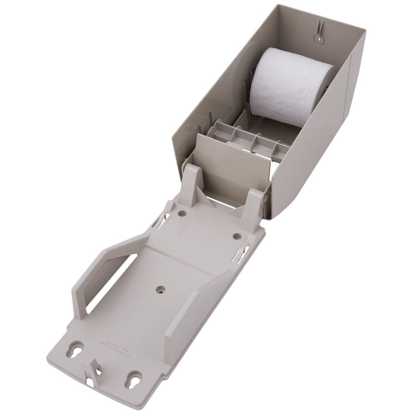 Bobrick B-5288 Commercial Toilet Paper Dispenser, Surface-Mounted, Plastic - TotalRestroom.com