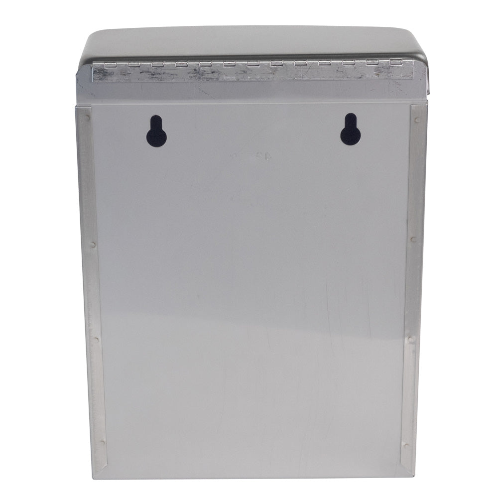Bobrick B-270 Commercial Restroom Sanitary Napkin/Tampon Disposal, Surface-Mounted, Stainless Steel