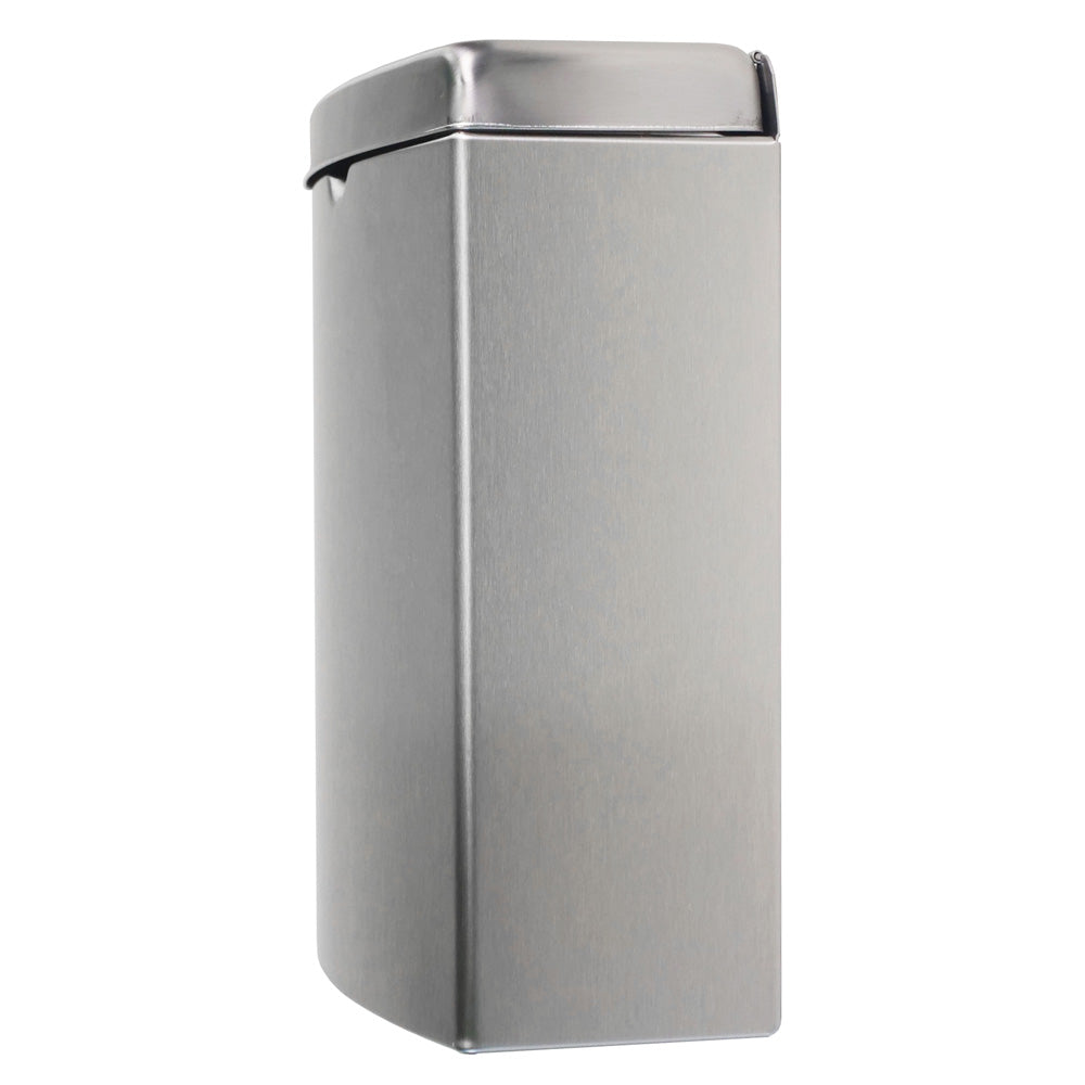 Bobrick B-270 Commercial Restroom Sanitary Napkin/Tampon Disposal, Surface-Mounted, Stainless Steel