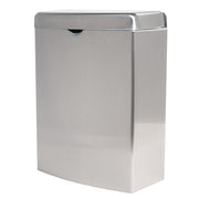 Bobrick B-270 Commercial Restroom Sanitary Napkin/Tampon Disposal, Surface-Mounted, Stainless Steel