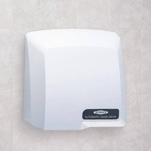 Bobrick B-710 Automatic Hand Dryer, 115 Volt, Surface-Mounted, Plastic - TotalRestroom.com