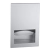 Bobrick B-35903 Commercial Paper Towel Dispenser, Recessed-Mounted, Stainless Steel