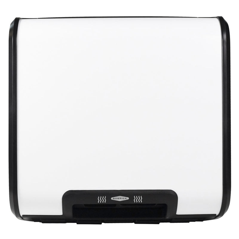 Bobrick B-7120 Automatic Hand Dryer, 115 Volt, Surface-Mounted, White Painted Cover