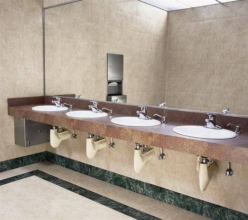 Bobrick B-830-372 Counter Mount Foam Soap Dispenser Soap Pump, 6" Pump and Shank - TotalRestroom.com