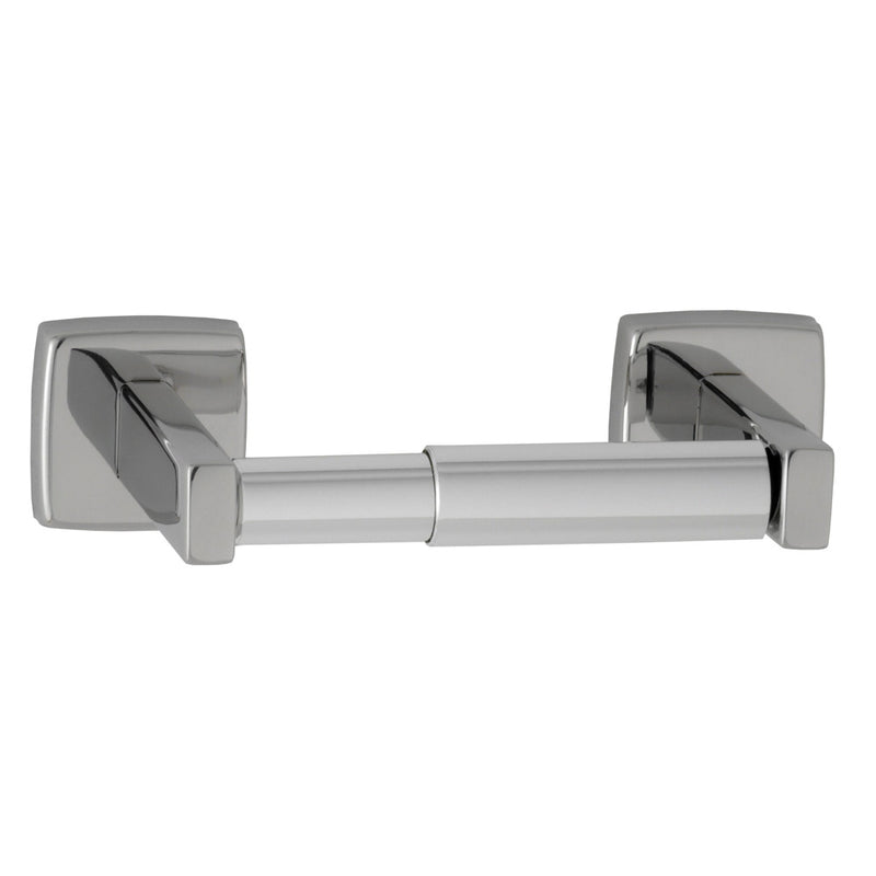 Bobrick B-685 Commercial Toilet Paper Dispenser, Surface-Mounted, Stainless Steel w/ Bright-Polished Finish