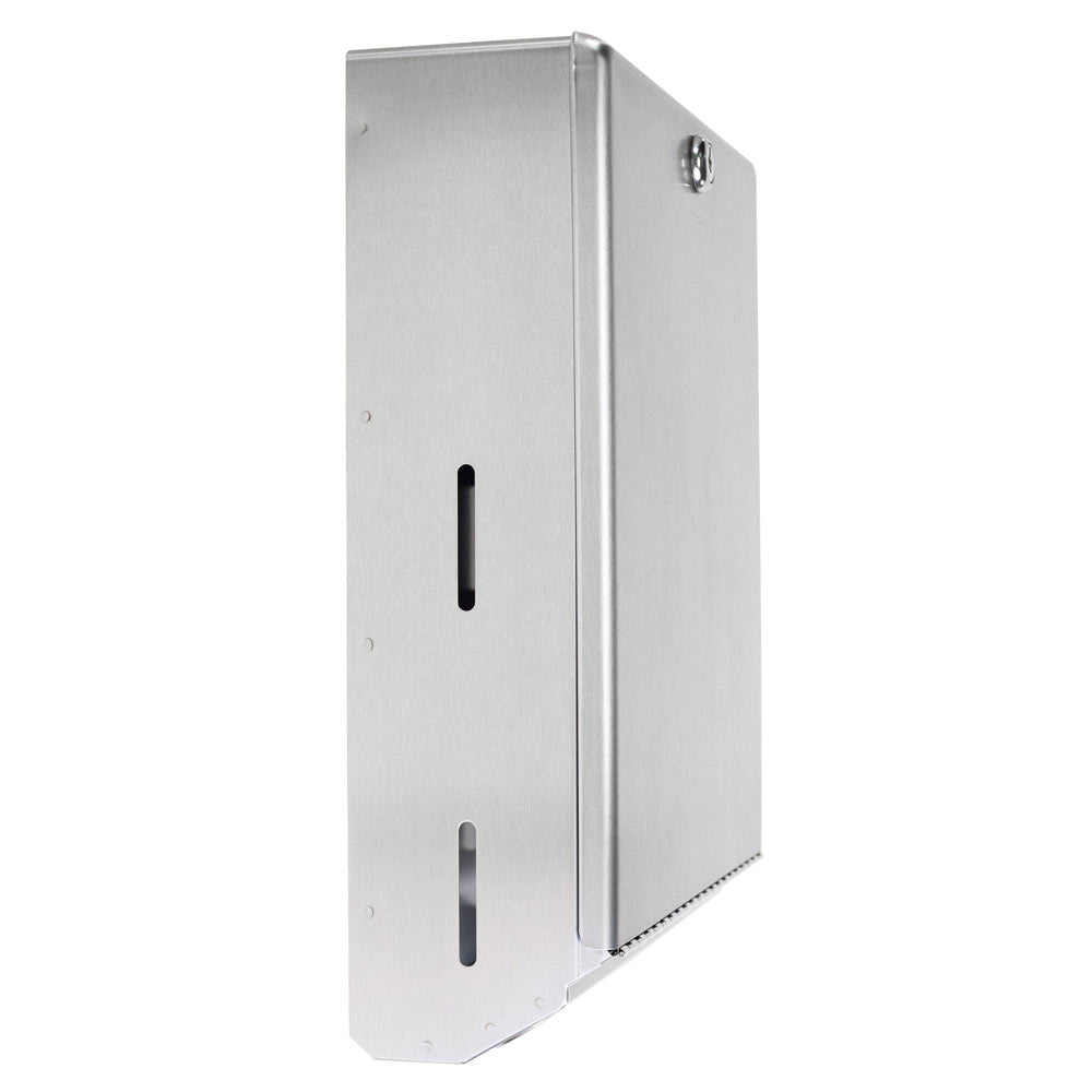 Bobrick B-262 Commercial Paper Towel Dispenser, Surface-Mounted, Stainless Steel