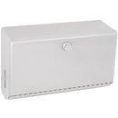 Bobrick B-2621 Commercial Paper Towel Dispenser, Surface-Mounted, Stainless Steel - TotalRestroom.com