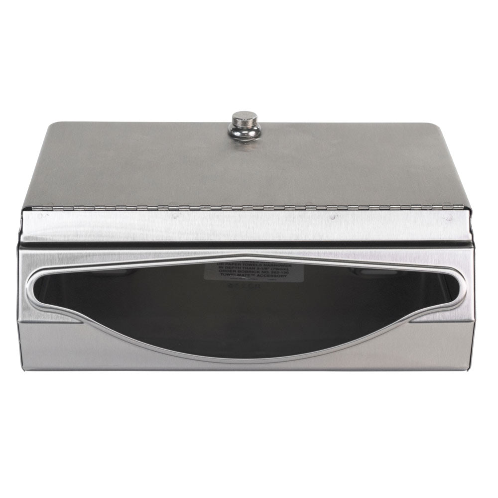 Bobrick B-2621 Commercial Paper Towel Dispenser, Surface-Mounted, Stainless Steel