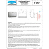 Bobrick B-2621 Commercial Paper Towel Dispenser, Surface-Mounted, Stainless Steel