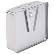 Bobrick B-4112 Commercial Soap Dispenser, Surface-Mounted, Manual-Push, Stainless Steel - 40 Oz - TotalRestroom.com
