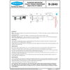 Bobrick B-2840 Toilet Paper Dispenser Utility Shelf, 16