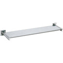 Bobrick B-295x16 Commercial Restroom Shelf, 5"W x 16"L, Stainless Steel w/ Satin Finish E - TotalRestroom.com