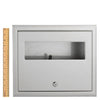 Bobrick B-301 Commercial Toilet Seat Cover Dispenser, Recessed-Mounted, Stainless Steel