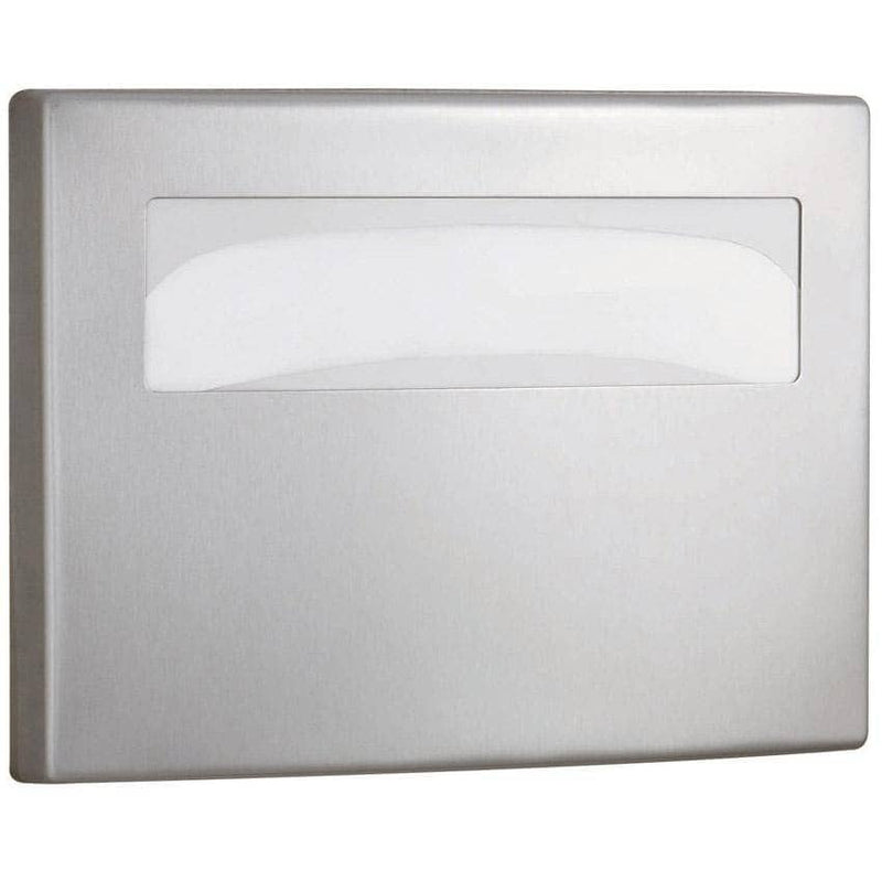 Bobrick B-4221 Commercial Toilet Seat Cover Dispenser, Surface-Mounted, Stainless Steel
