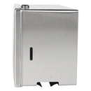 Bobrick B-263 Commercial Paper Towel Dispenser, Surface-Mounted, Stainless Steel