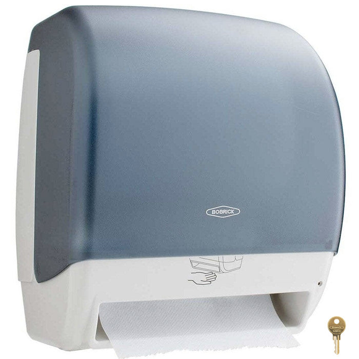 Bobrick B-72974 Automatic Commercial Paper Towel Dispenser, Surface-Mounted, Plastic