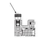 Bradley S21-027 "Service"  Ndl Assy-Foot Valve