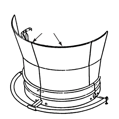 Bradley 186-182B Tapered Pedestal Panel