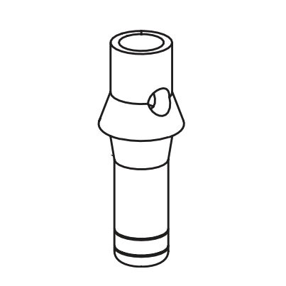 Bradley 119-028 Plunger-Soap Valve Plated