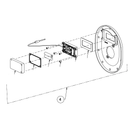 Bradley S74-020 Escutcheon Assy-Temp Display