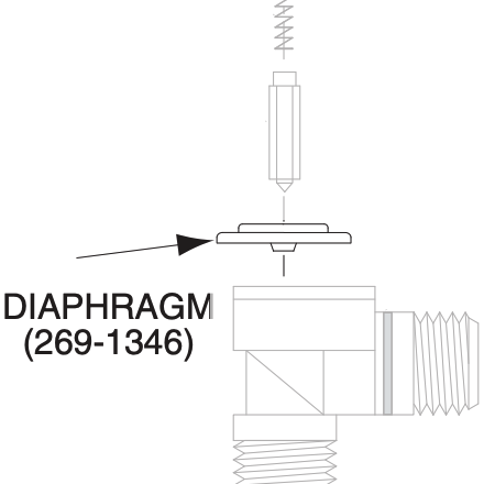 Bradley 269-1346 Diaphragm