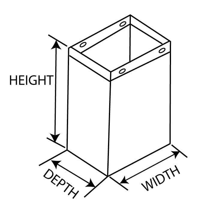 Bradley P11-043 Waste Receptacle Liner PVC Vinyl