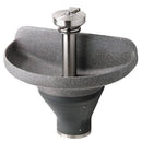 Bradley 36" Semi-Circular Terreon Washfountain, Infrared Activation, A Drain - TDB3103-A-IR-TMA-LSD - TotalRestroom.com