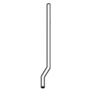Bradley 113-124A Supply Pipe (For 36 Sst WFtn)