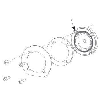 Bradley 269-613 Backplate-Air Vlv Actuator